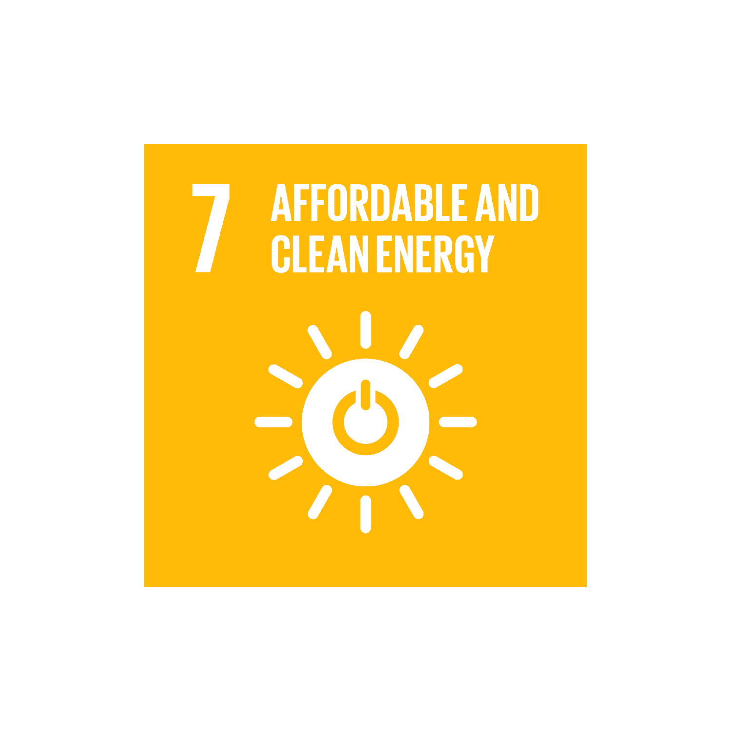 SDG 7: Affordable and clean energy