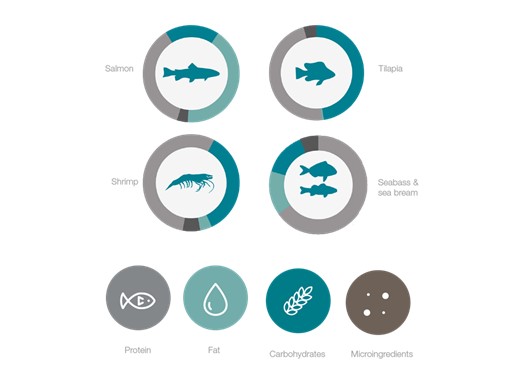 various nutrient requirements of aqua