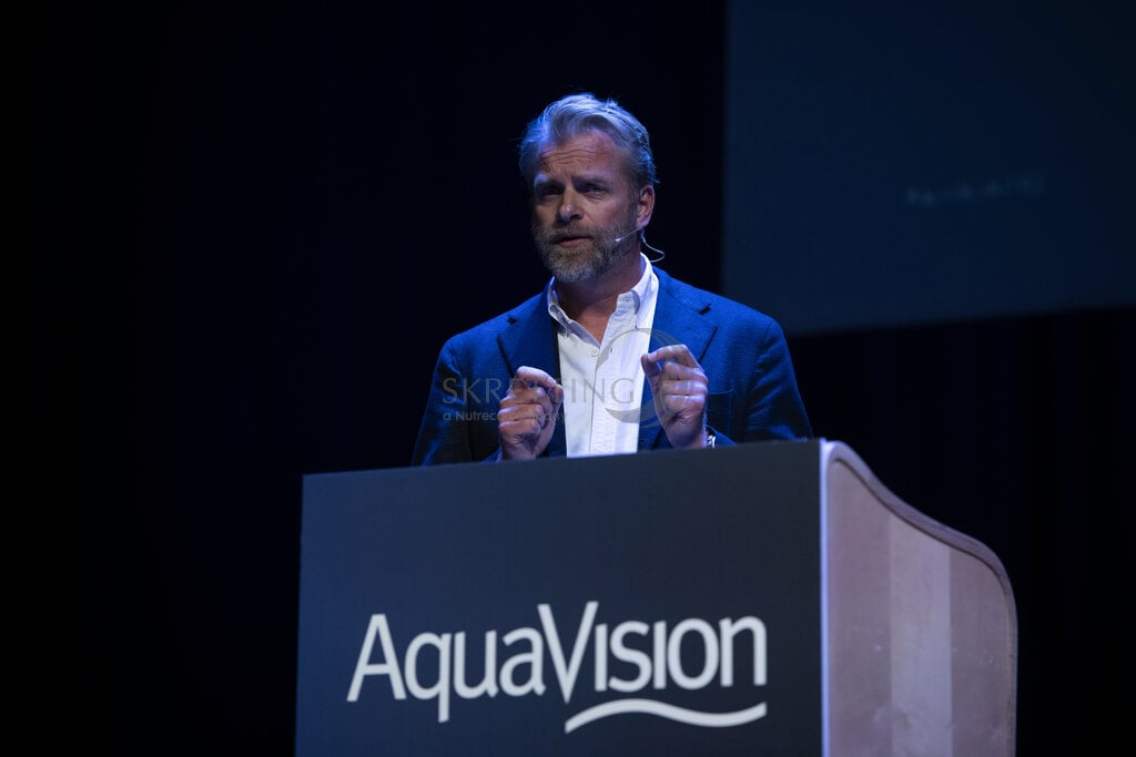 Sten Falkum at AquaVision