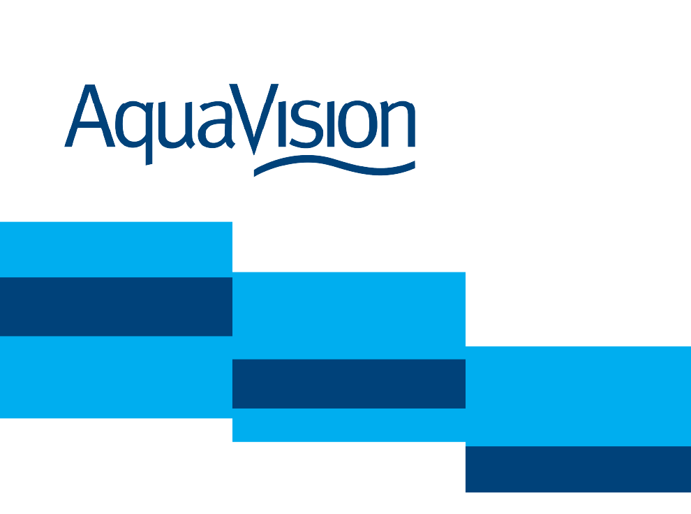 AquaVision logo and graphic