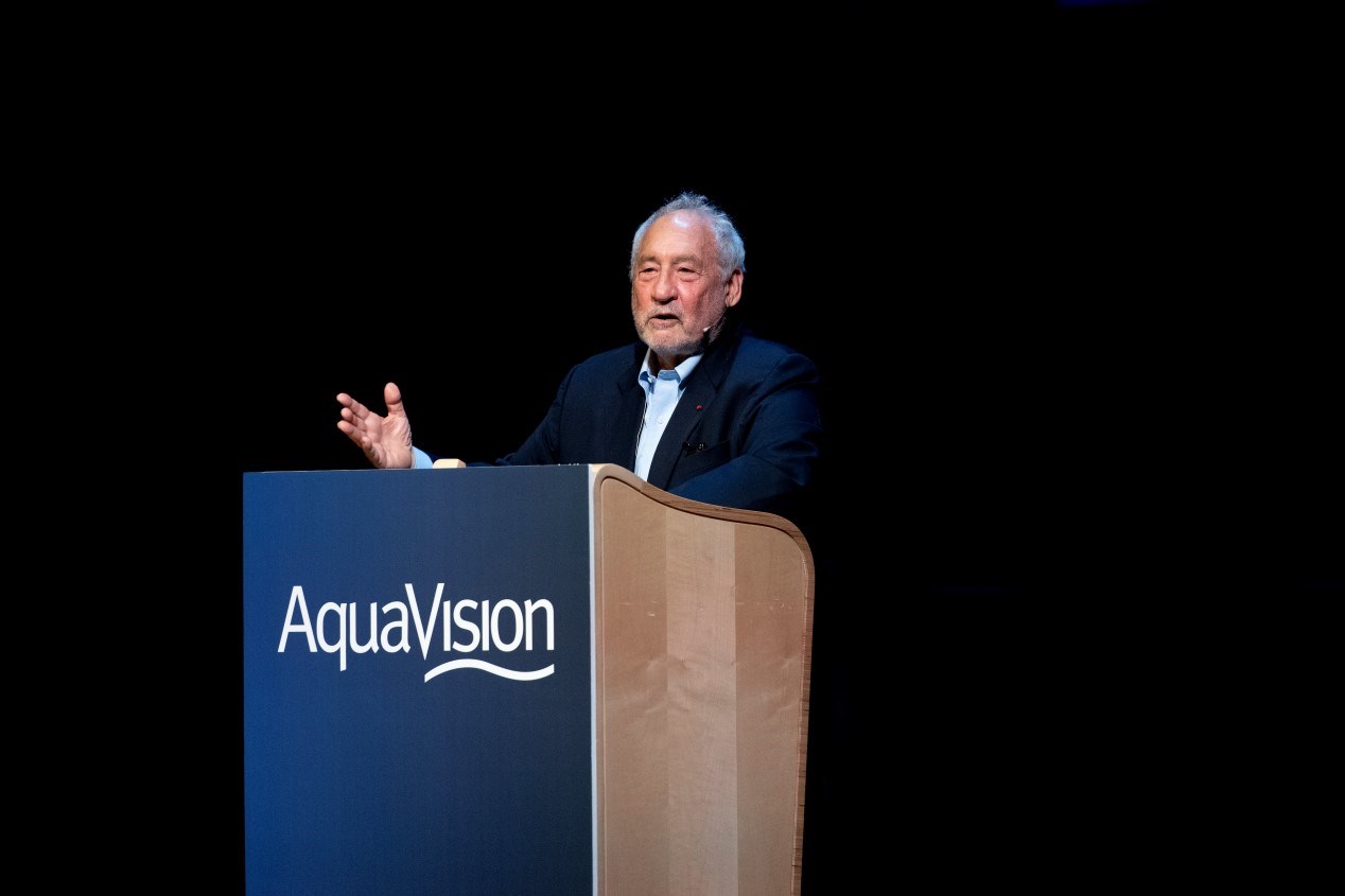 Professor Joseph Stiglitz at AquaVision 2022