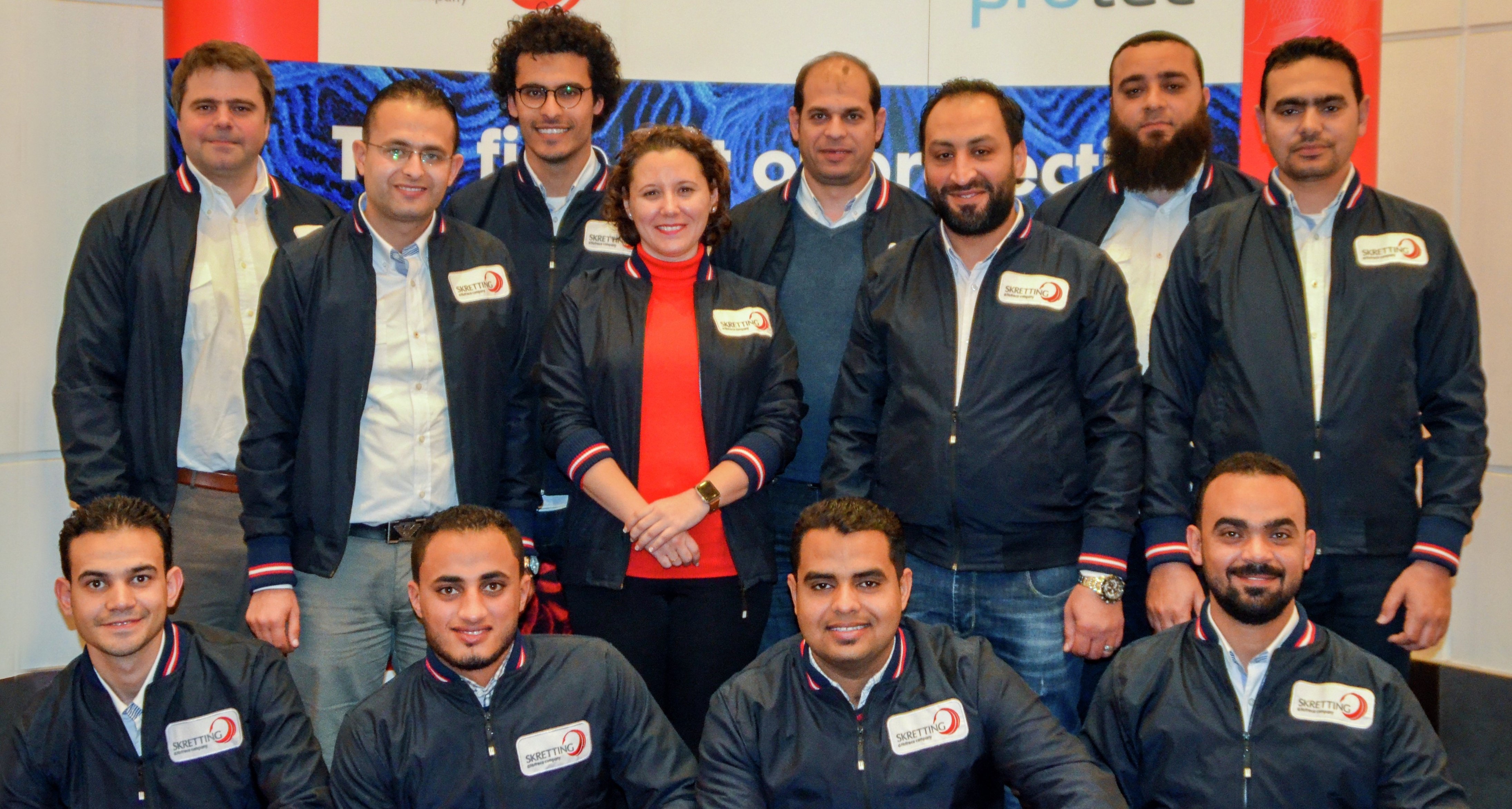 Skretting Egypt team