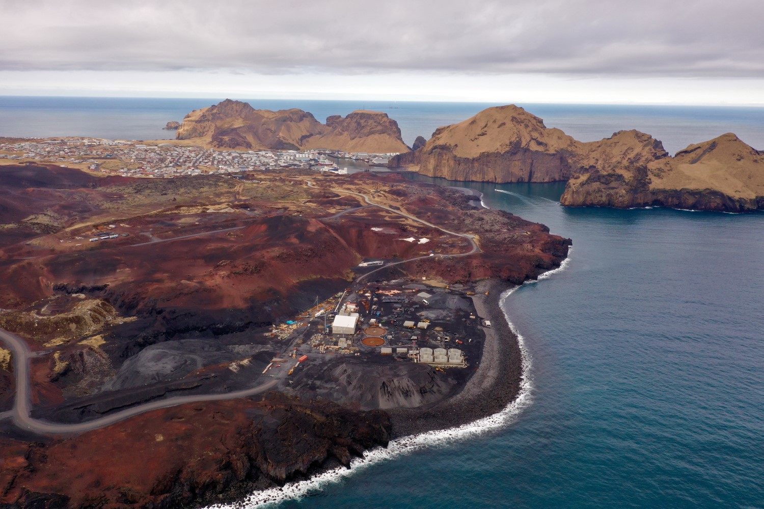 Fish farm in Iceland