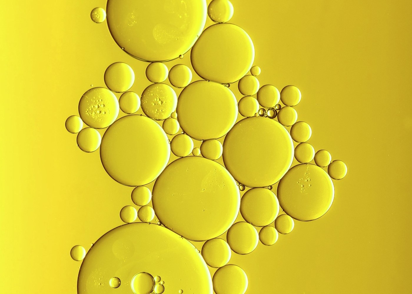 Oil droplets