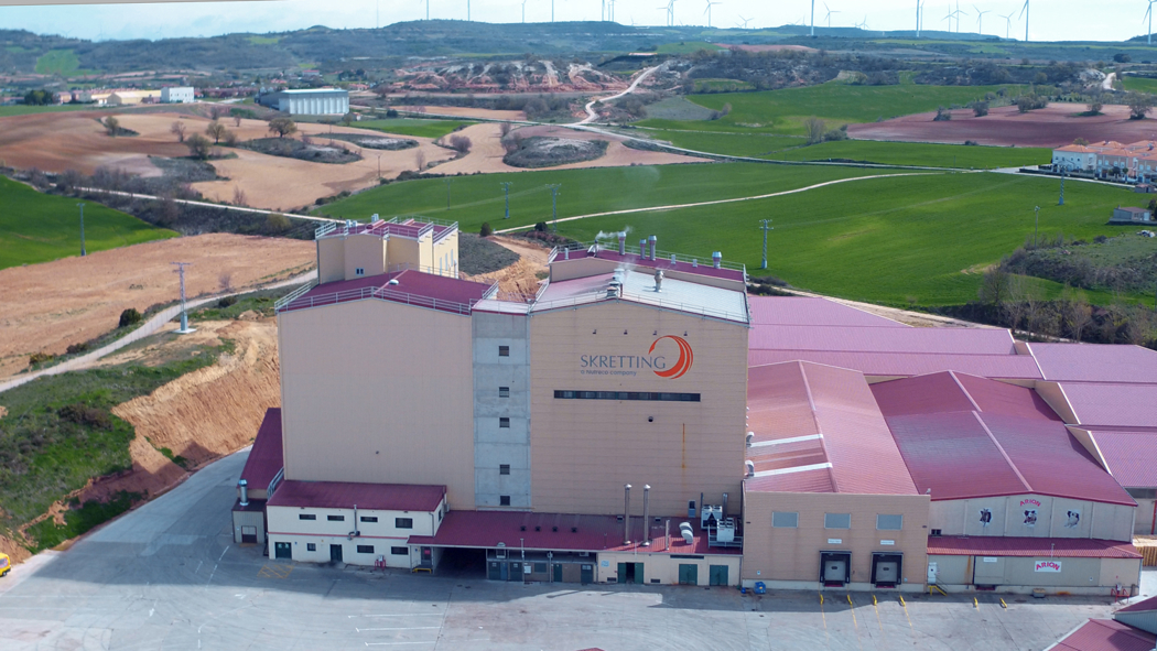 Skretting factory in Spain
