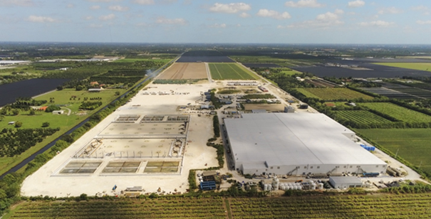 Atlantic Sapphire facility seen from above