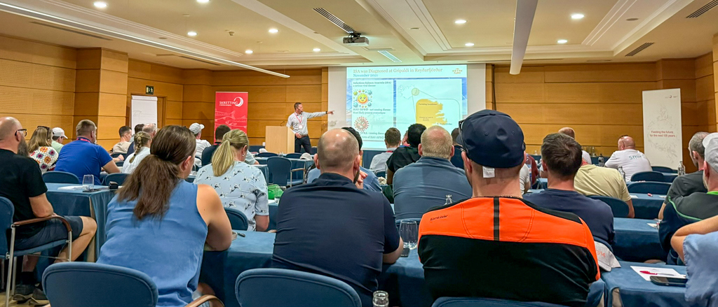 Foredrag om oppdrett på Island