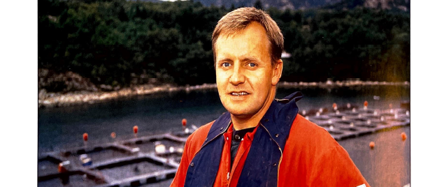 Nils Tore Hølsbø ved Lerang Forskningsstasjon i 1992