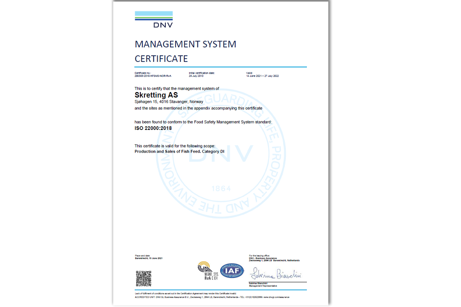ISO 22000:2018