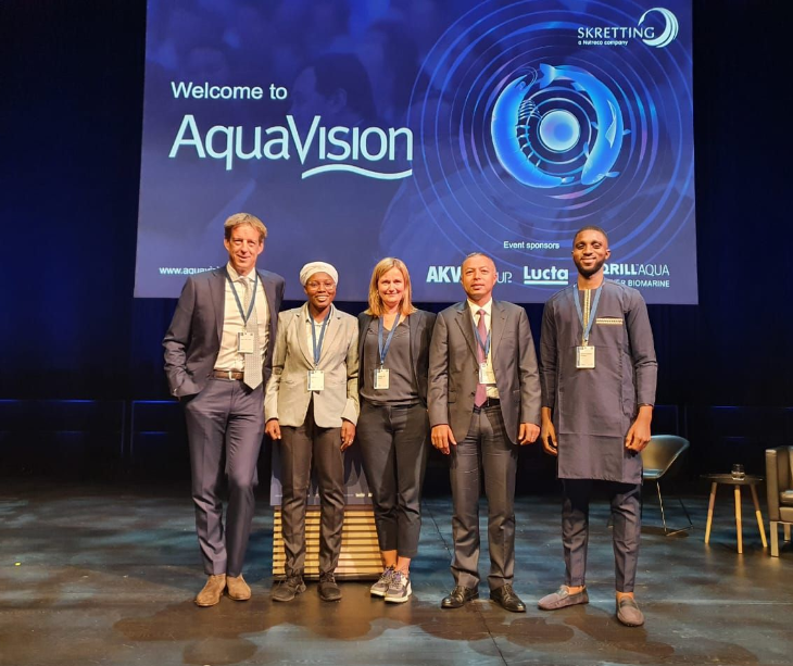 Africa team at AquaVision