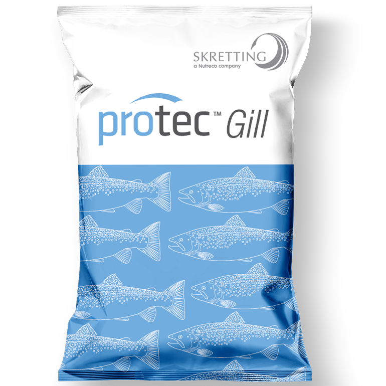 Protec gill for rainbow trout