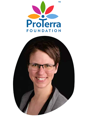 ProTerra portait photo with logo