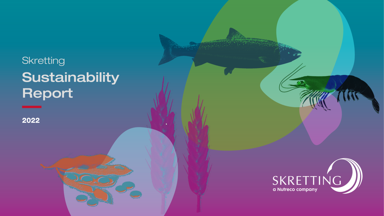Skretting Sustainability Report 2022 cover image
